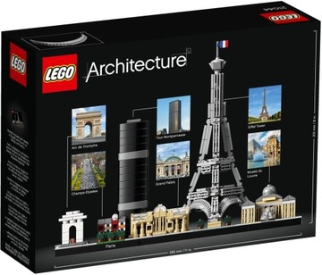 LEGO Architecture (21044) Подарочное украшение Парижской архитектуры