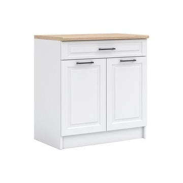 Szafka kuchenna dolna MAD D80 2D1SZ z blatem mat