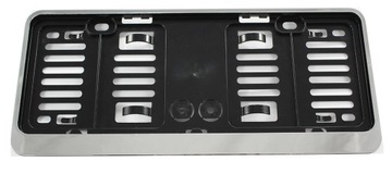 RAMKA POD NOWE MAŁE TABLICE 305x114 CHROM JAPONIA