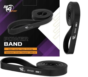 GUMA OPOROWA TRENINGOWA DO ĆWICZEŃ ROZCIĄGANIA POWER BAND OPÓR 13-23kg