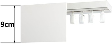 Потолочный карниз ОДИНОЧНЫЙ с крышкой Потолочный карниз с крышкой 9 CM 320