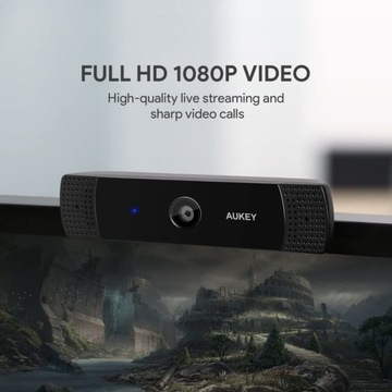 AUKEY PCLM1E KAMERA INTERNETOWA FULL HD 1920X1080