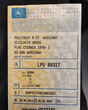 Honda Civic IX Hatchback 5d 2.2 i-DTEC 150KM 2012 Honda Civic 2012r, 2.2 CDTI. Lekko uszkodzony lewy przod. Jezdzi. 2.2, zdjęcie 24