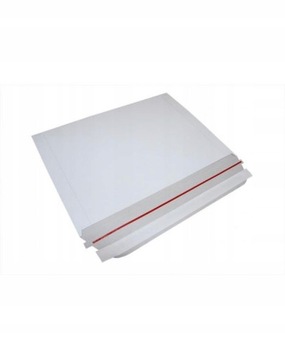Koperty kartonowe 230x320 mm 10 sztuk białe