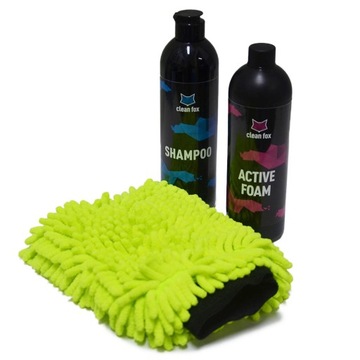 CleanFox Active Foam AFC,Shampoo 500ml +rękawica