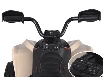 Мощный детский светильник QUAD CAN-AM с аккумулятором EVA PA0284 BE