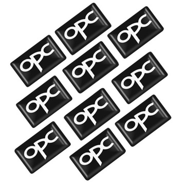 ЛОГОТИП 3D Эмблема OPEL OPC салон руль 18х11