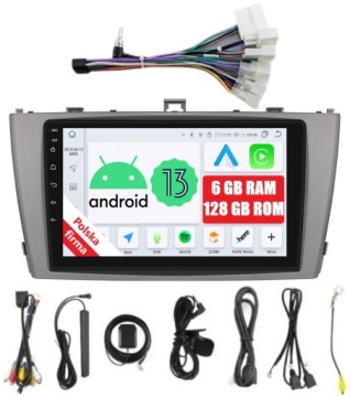 Rádio 2DIN Navigace Android Toyota Avensis T27 6/128 Gb Dsp Carplay Lte