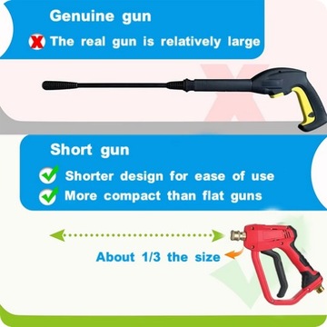 Пистолет для профессиональных моек Karcher HD/HDS, набор водяных насадок