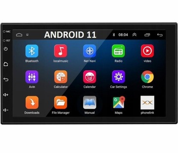 АВТОМОБИЛЬНЫЙ РАДИО 2 DIN ANDROID 11 GPS-КАМЕРА 1/16
