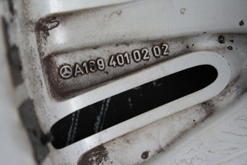 4× DISK HLINÍK MERCEDES-BENZ OE A1694010202 6.0" X 16" 5X112 ET 46