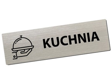Самоклеящаяся вывеска КУХНЯ различный дизайн 20х6