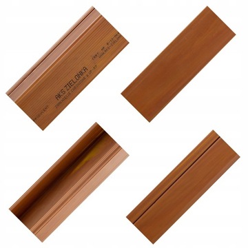 Полоса кабель-канала коричневая деревянная 40х25 2м