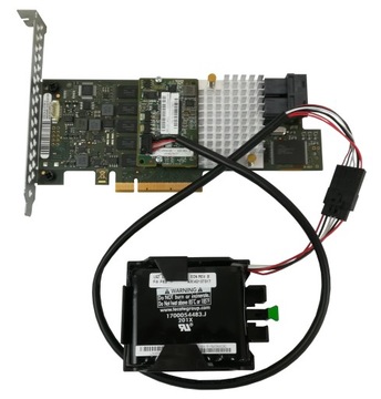 Kontroler RAID Fujitsu D3216-A13 + Bateria L3-00087-00 + Moduł 03-25444-05B