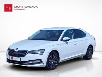 Skoda Superb III Liftback Facelifting 2.0 TDI 190KM 2020 Skoda Superb LK SalonPL 4x4 2.0TDI 190KM bezwypadkowy virtual Canton LED A