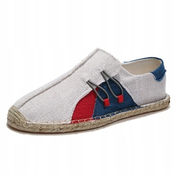 Letnie Męskie Espadryle Mokasyny Canvas127048_64