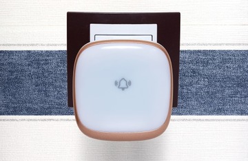 БЕСПРОВОДНОЙ ДВЕРНОЙ ЗВОНОК. ВОДОНЕПРОНИЦАЕМЫЙ ДВОЙНОЙ СВЕТ + ЗВУКОВОЙ ПРИЕМНИК