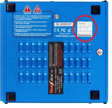 SkyRC B6AC V2 Dual Power oryginalna ładowarka 50W 6A LiPo LiHv NiCd