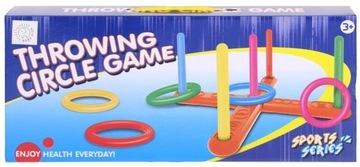 SERSO АКТИВНАЯ ИГРА НАВЫКИ МЕТАНИЕ КОЛЬЦЕВ НА ПАЛОЧКАХ