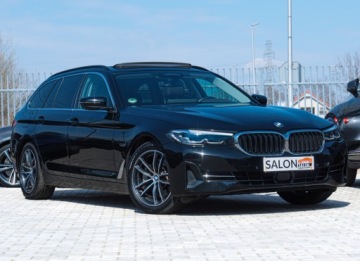 BMW Seria 5 G30-G31 Touring Plug-In 2.0 530e 292KM 2022 BMW 530e 292ps Panorama Hak ACC 4xKlima HiFi 18” Webasto Kamera Sam Parkuje, zdjęcie 30