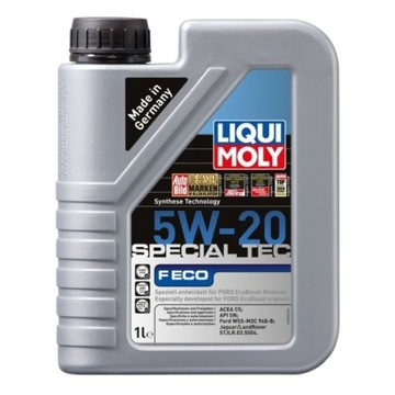 OLEJ LIQUI MOLY 5W20 1L SYNTYŁ SPECIAL TEC F ECO / WSS-M2C 948-B / 1.0 ECOB