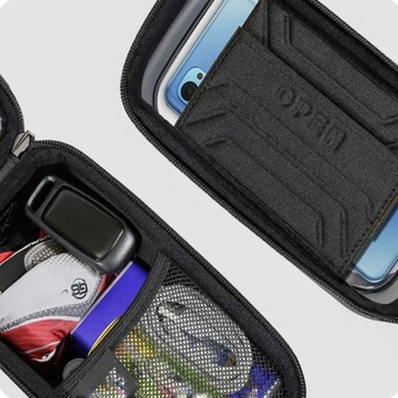 TORBA ROWEROWA WODOODPORNA SAKWA NA RAMĘ UCHWYT ROWEROWY NA TELEFON