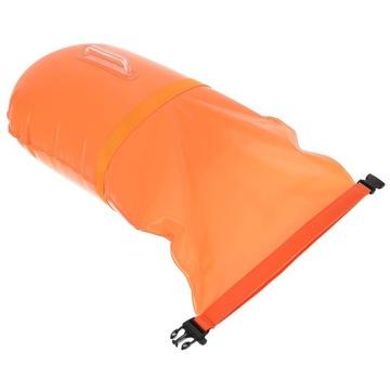 Надувной буй для плавания 2в1 Буй безопасности Сухой карман для вещей 12