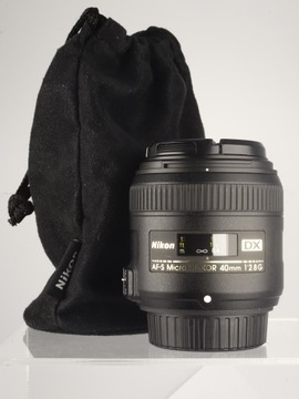 AF-S 40mm 2.8 Micro Nikkor DX Nikon F 23%VAT Gwarancja
