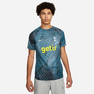 L Koszulka Nike Tottenham Hotspur Top Pre Match CL DN2921 415 niebieski L