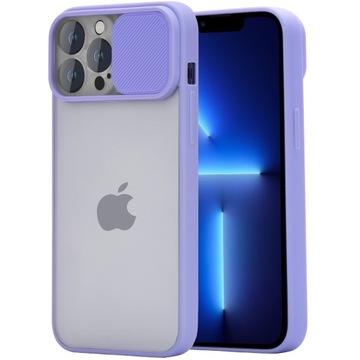 Etui podwójna ochrona do iPhone 13Pro Max-Fiolet