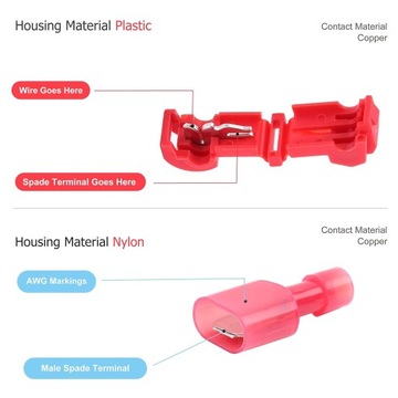 БЫСТРОРАЗЪЕМНЫЕ СОЕДИНЕНИЯ, 240 ШТ. НАБОР ЭЛЕКТРИЧЕСКИХ КОМПРЕССИОННЫХ РАЗЪЕМОВ ТИПА-T