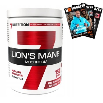 7NUTRITION LION'S MANE MUSHROOM 150 G EKSTRAKT