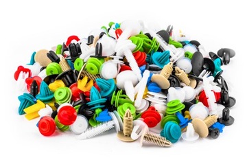 ЗАЖИМЫ ШПИЛЬКИ КРЮЧКИ АВТОМОБИЛЬНЫЕ ЗАЖИМЫ ДЛЯ ОБИВКИ КОМПЛЕКТ 500 EL