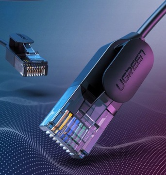 ГИБКИЙ КАБЕЛЬ UGREEN ETHERNET LAN RJ45 CAT 6A U/UTP 5M