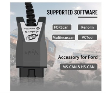 VLinker FS USB ForScan Ford Mazda FEPS HS MS CAN