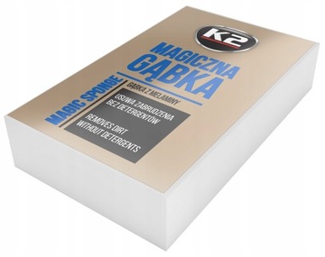 К2 ВОЛШЕБНАЯ ГУБКА для чистки пятен, грязи и грязи