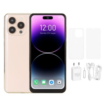 Розблокований смартфон 6,6 -дюймовий HD 8 ГБ RAM 128 ГБ Розм. 8MP і 24MP J5