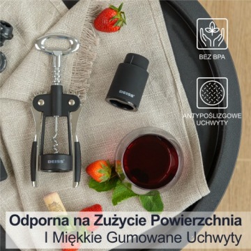 Deiss PRO Винный штопор и открывалка для бутылок