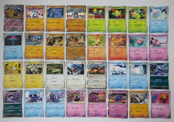 ОРИГИНАЛЬНЫЕ КАРТЫ ПОКЕМОН 151 ПОЛНЫЙ БАЗОВЫЙ НАБОР ИЗ 165 ШТУК!!!