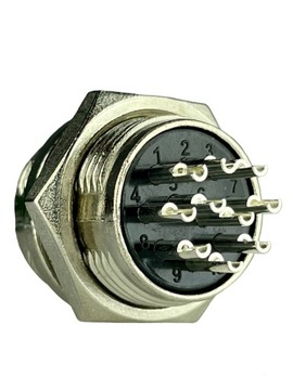 РАЗЪЕМ МИКРОФОНА ДЛЯ 10-КОНТАКТНОГО КАБЕЛЯ GX16-10