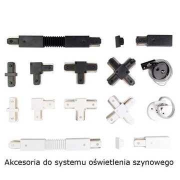 Szyna 1-fazowa, 1m, biała, STS001W