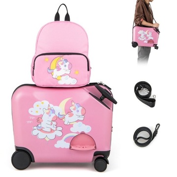 Walizka twarda Costway tworzywo sztuczne BN10024 26 l-