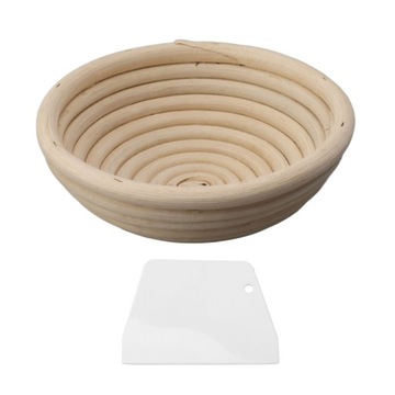 Bread Basket with Liner Cloth for Bread Making