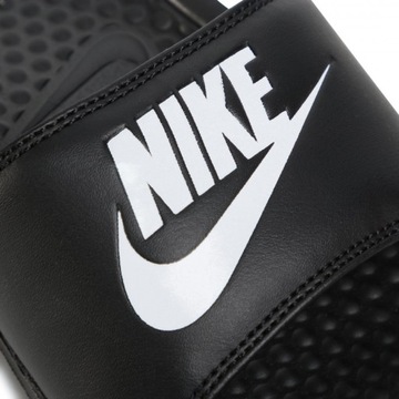 Nike klapki męskie NIKE BENASSI JDI czarne na co dzień 343880-090 r. 46