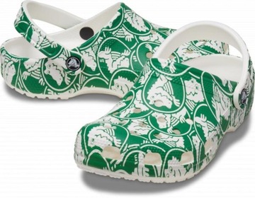 Damskie Buty Chodaki Klapki Crocs Classic Duke Print 210003 Clog 43-44