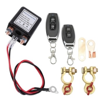 ДИСТАНЦИОННЫЙ ВЫКЛЮЧАТЕЛЬ АККУМУЛЯТОРА, 200 А, 12 В, КОМПЛЕКТ ПЕРЕКЛЮЧАТЕЛЕЙ + 2 ПУЛЬТА ДИСТАНЦИОННОГО УПРАВЛЕНИЯ