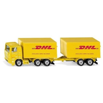 SIKU CIEZAROWKA Z PRZYCZEPA FIRMY DHL 1694