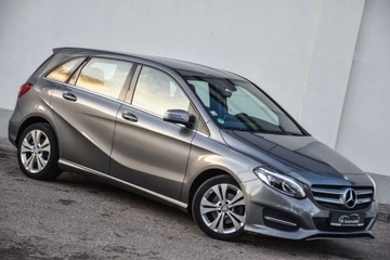 Mercedes Klasa B W246 Sports Tourer Facelifting 1.6 180 122KM 2016 Mercedes-Benz Klasa B MERCEDES B180 122KM ALU17 Automat LED WEBASTO Navi G, zdjęcie 1