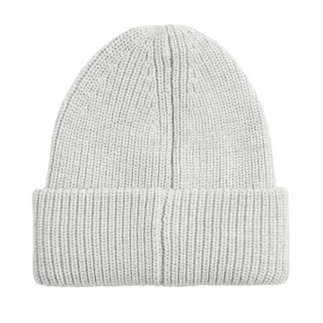 -27% CALVIN KLEIN JEANS CZAPKA MĘSKA MONOLOGO BEANIE SZARA