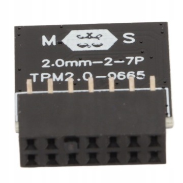 МОДУЛЬ БЕЗОПАСНОСТИ TPM 2.0 ПЛАТФОРМА MSI TPM